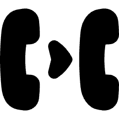 Transfer Forwarding Call Icon from Flex Solid Set