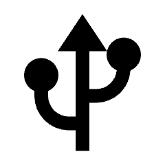 Usb Connection Icon from Nova Solid Set