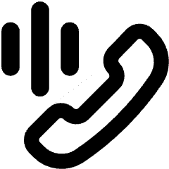 Voice Mail Phone Icon from Core Remix Set