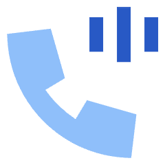 Voice Mail Phone Icon from Sharp Flat Set