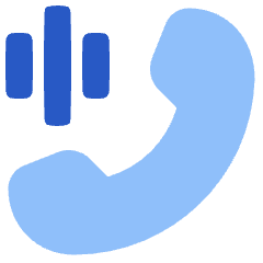 Voice Mail Phone Icon from Plump Flat Set