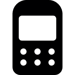 Mobile Phone Blackberry 1 Icon from Ultimate Bold Set