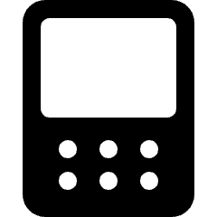 Mobile Phone Blackberry 2 Icon from Ultimate Bold Set