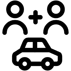 Car Users Icon from Ultimate Regular Set