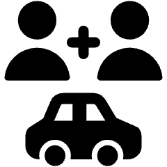 Car Users Icon from Ultimate Bold Set