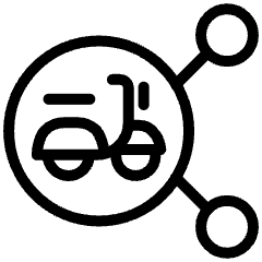 Scooter Users Connect 2 Icon from Ultimate Light Set