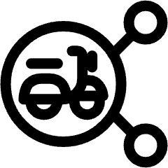 Scooter Users Connect 2 Icon from Ultimate Regular Set