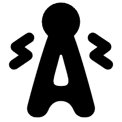 5g Signal Tower Icon from Plump Solid Set