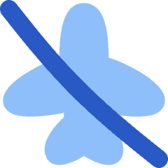 Airplane Disabled Icon from Flex Flat Set