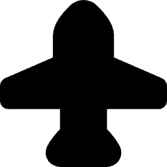 Airplane Mode Icon from Micro Solid Set