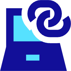 Laptop Personal Hotspot Icon from Sharp Pop Set