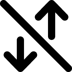 Mobile Data Off Icon from Micro Line Set