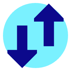 Mobile Data On Icon from Sharp Pop Set