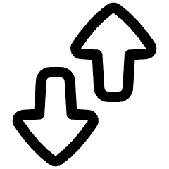 Mobile Data On Icon from Plump Line Set