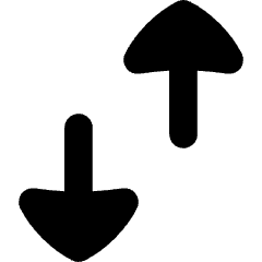 Mobile Data On Icon from Flex Solid Set