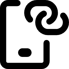 Phone Personal Hotspot Icon from Core Remix Set