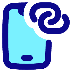 Phone Personal Hotspot Icon from Plump Pop Set