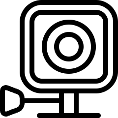 Action Camera Icon from Ultimate Light Set