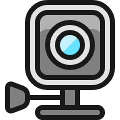 Action Camera Icon from Ultimate Colors Set