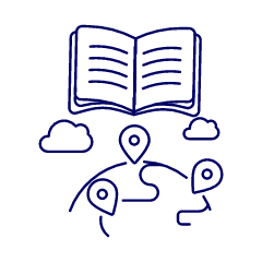 Learning Anywhere Illustration from UX Line Set