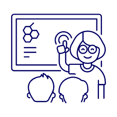 Modern Learning 5 Illustration from UX Line Set
