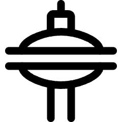 Modern Music Cymbal Icon from Ultimate Regular Set