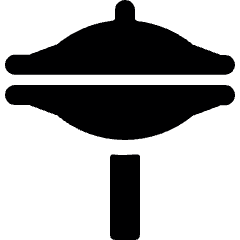 Modern Music Cymbal Icon from Ultimate Bold Set