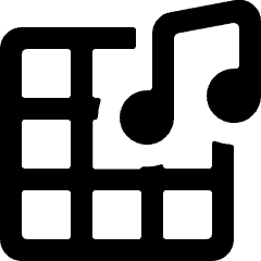 Modern Music Mix Icon from Ultimate Bold Set