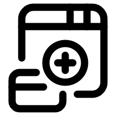 Cashless Payment Card Register Online Browser 1 Icon from Ultimate Regular Set