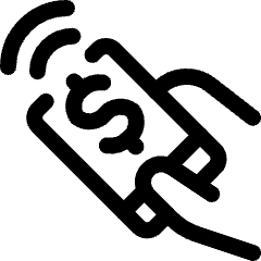 Contactless Payment Icon from Ultimate Regular Set