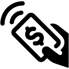 Contactless Payment Icon from Ultimate Bold Set