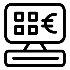 Self Payment Euro Icon from Ultimate Light Set