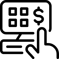 Self Payment Touch Icon from Ultimate Light Set