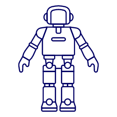 Asimo Illustration from UX Line Set