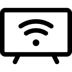 Smart Tv 1 Icon from Ultimate Regular Set