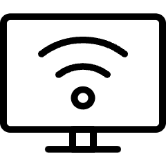 Smart Tv 1 Icon from Ultimate Light Set