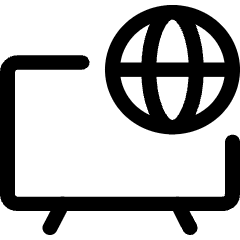 Smart Tv 2 Icon from Ultimate Regular Set