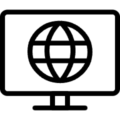 Smart Tv 2 Icon from Ultimate Light Set