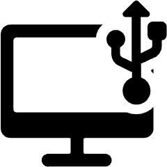 Smart Tv Connection Icon from Ultimate Bold Set