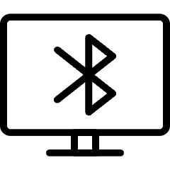 Smart Tv Connection Bluetooth Icon from Ultimate Light Set