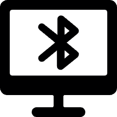 Smart Tv Connection Bluetooth Icon from Ultimate Bold Set
