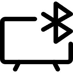 Smart Tv Connection Bluetooth Icon from Ultimate Regular Set