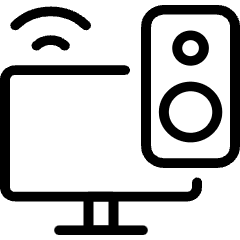 Smart Tv Connection Speaker Icon from Ultimate Light Set