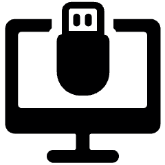Smart Tv Connection Usb Icon from Ultimate Bold Set