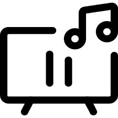 Smart Tv Music Control Pause Icon from Ultimate Regular Set