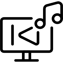 Smart Tv Music Control Previous Icon from Ultimate Light Set