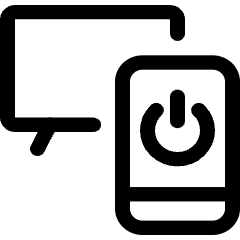 Smart Tv Phone Control Power Icon from Ultimate Regular Set