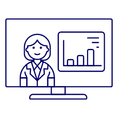 Television News 4 Illustration from UX Line Set