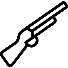 Modern Weapon Rifle Icon from Ultimate Light Set