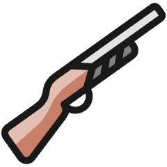 Modern Weapon Rifle Icon from Ultimate Colors Set